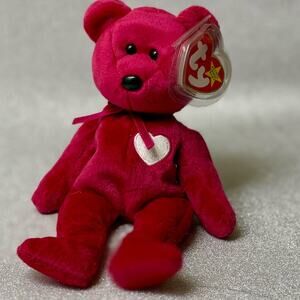 TY Beanie Baby “Valentina” – 1999 Collectible Bear (Hang Tag Attached!)